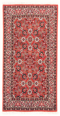 Alfombra persa - Bidjar - 148 x 82 cm - rojo