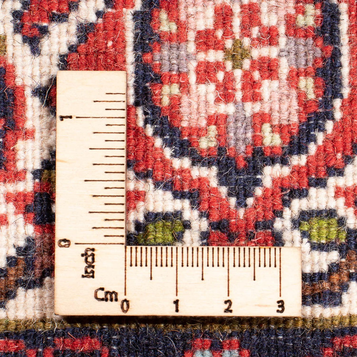 Alfombra persa - Bidjar - 148 x 82 cm - rojo