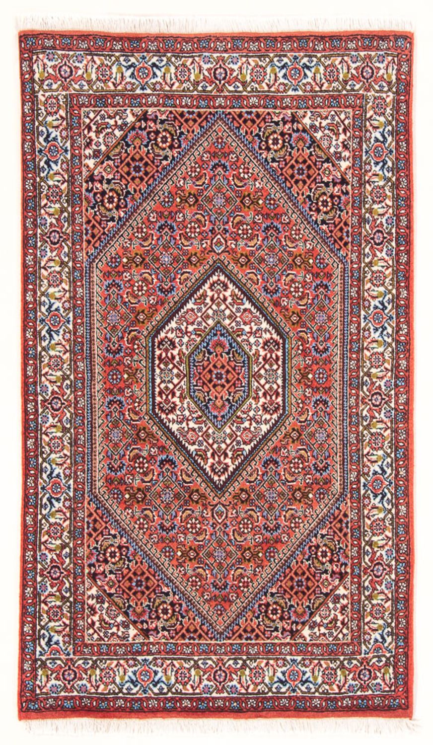 Alfombra persa - Bidjar - 138 x 84 cm - rojo