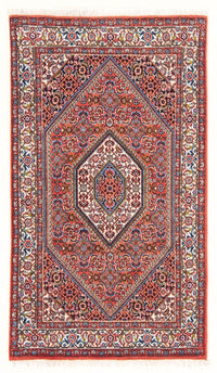 Alfombra persa - Bidjar - 138 x 84 cm - rojo