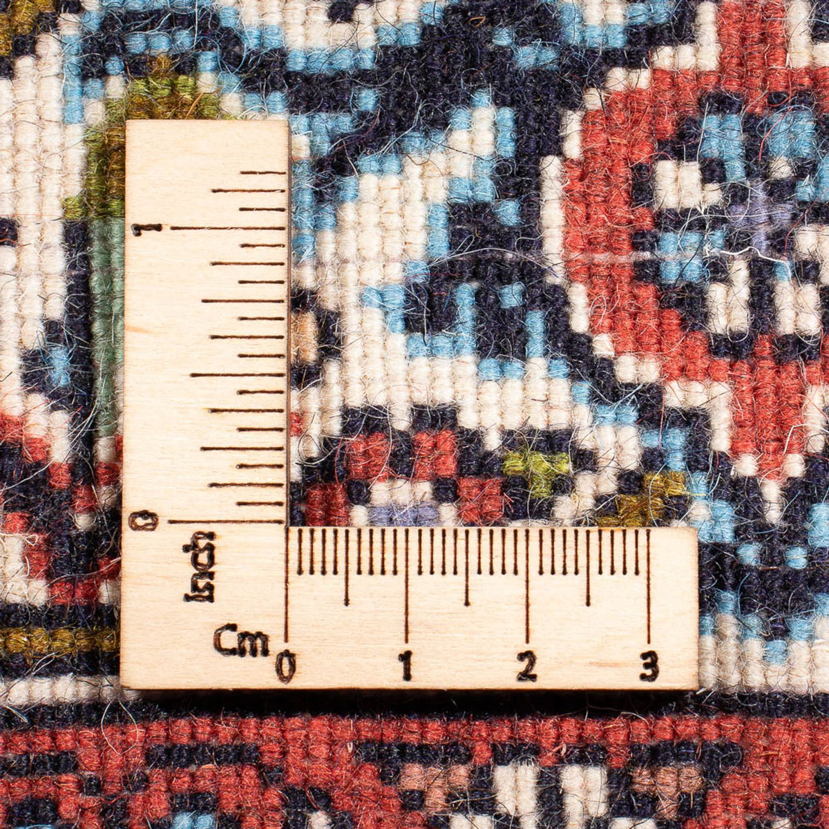 Alfombra persa - Bidjar - 138 x 84 cm - rojo