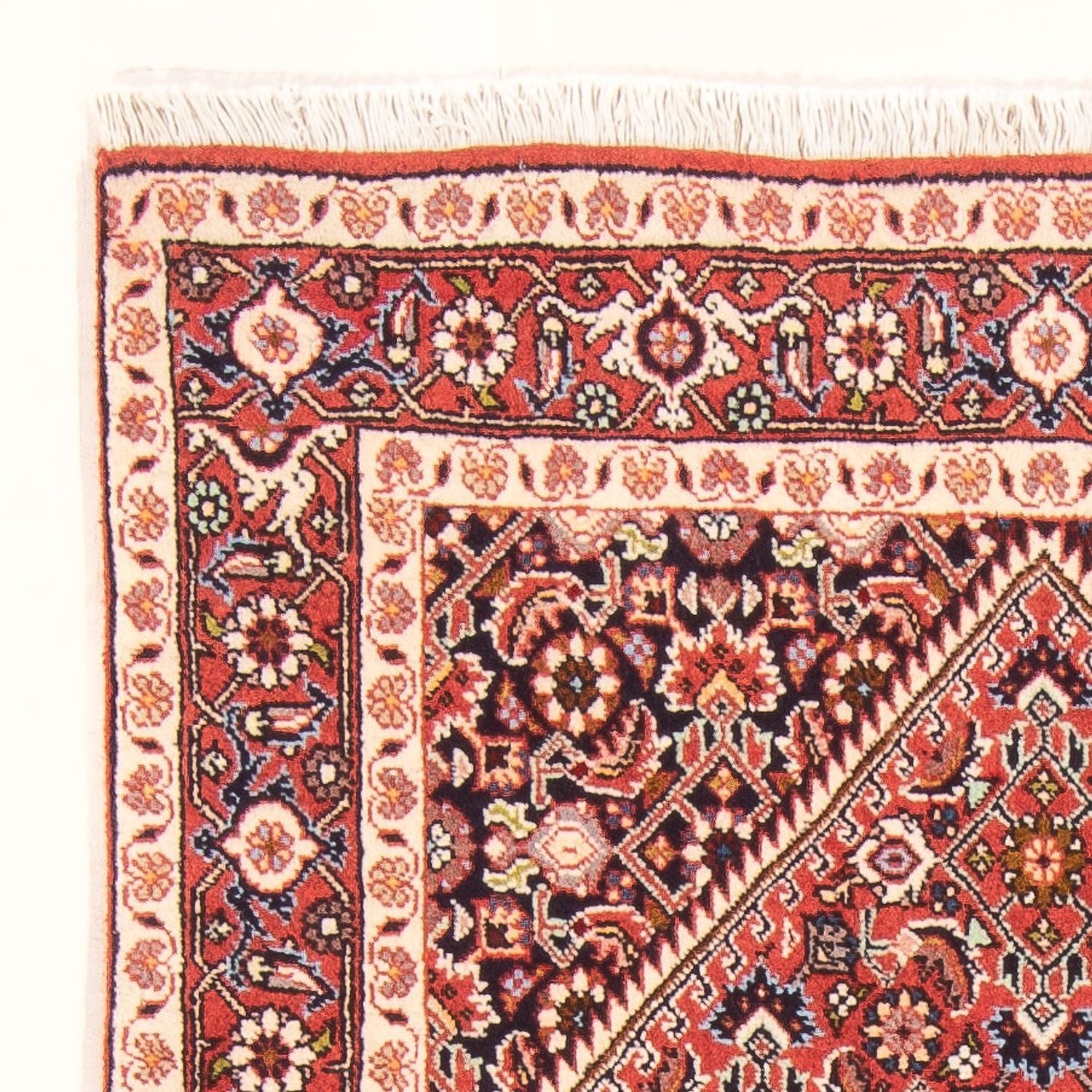 Alfombra persa - Bidjar - 145 x 84 cm - rojo