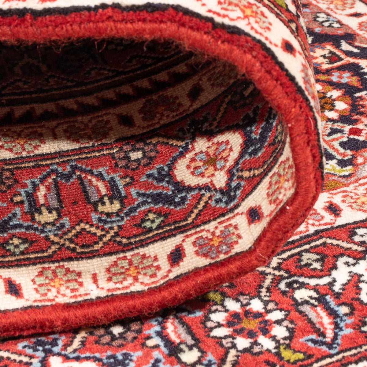 Alfombra persa - Bidjar - 145 x 84 cm - rojo