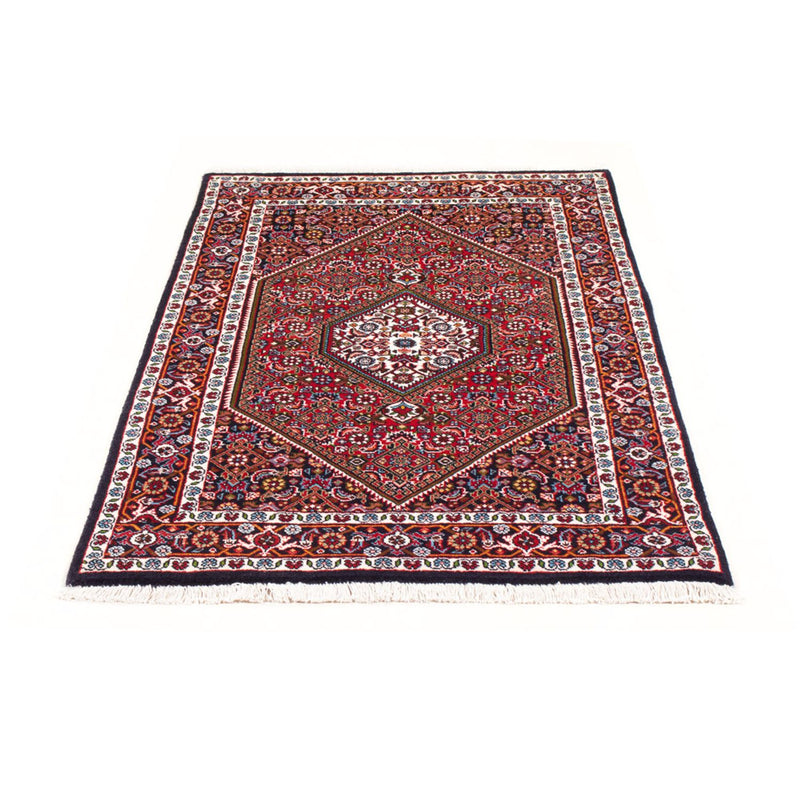 Alfombra persa - Bidjar - 138 x 83 cm - rojo