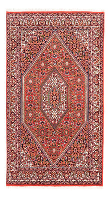 Alfombra persa - Bidjar - 140 x 82 cm - rojo