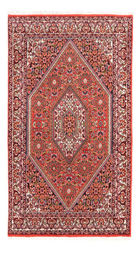 Alfombra persa - Bidjar - 140 x 82 cm - rojo