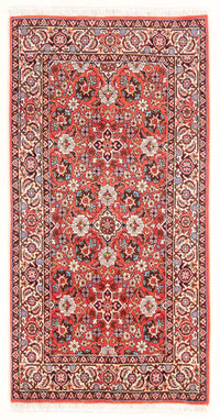 Alfombra persa - Bidjar - 150 x 84 cm - rojo