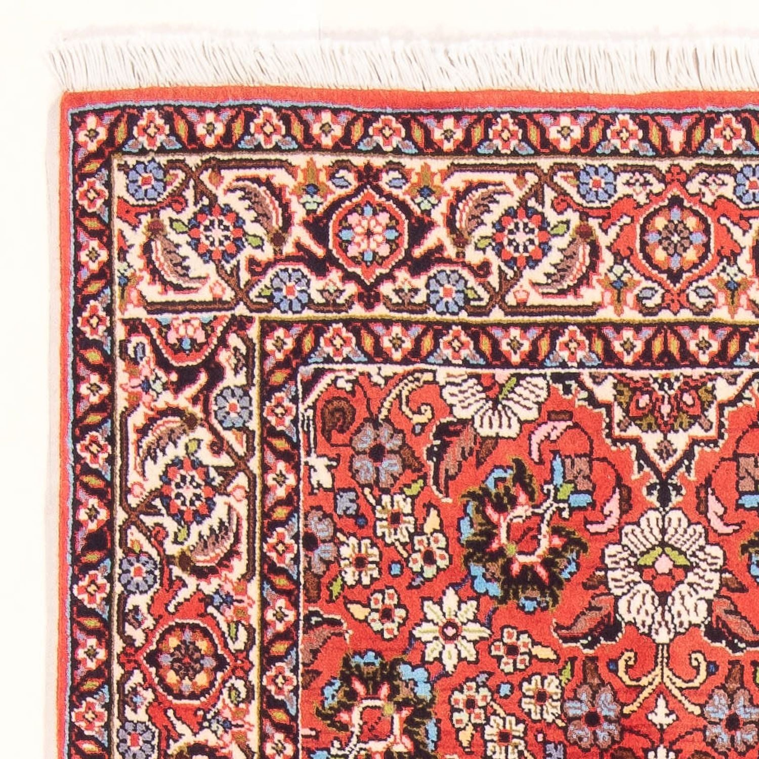 Alfombra persa - Bidjar - 150 x 84 cm - rojo