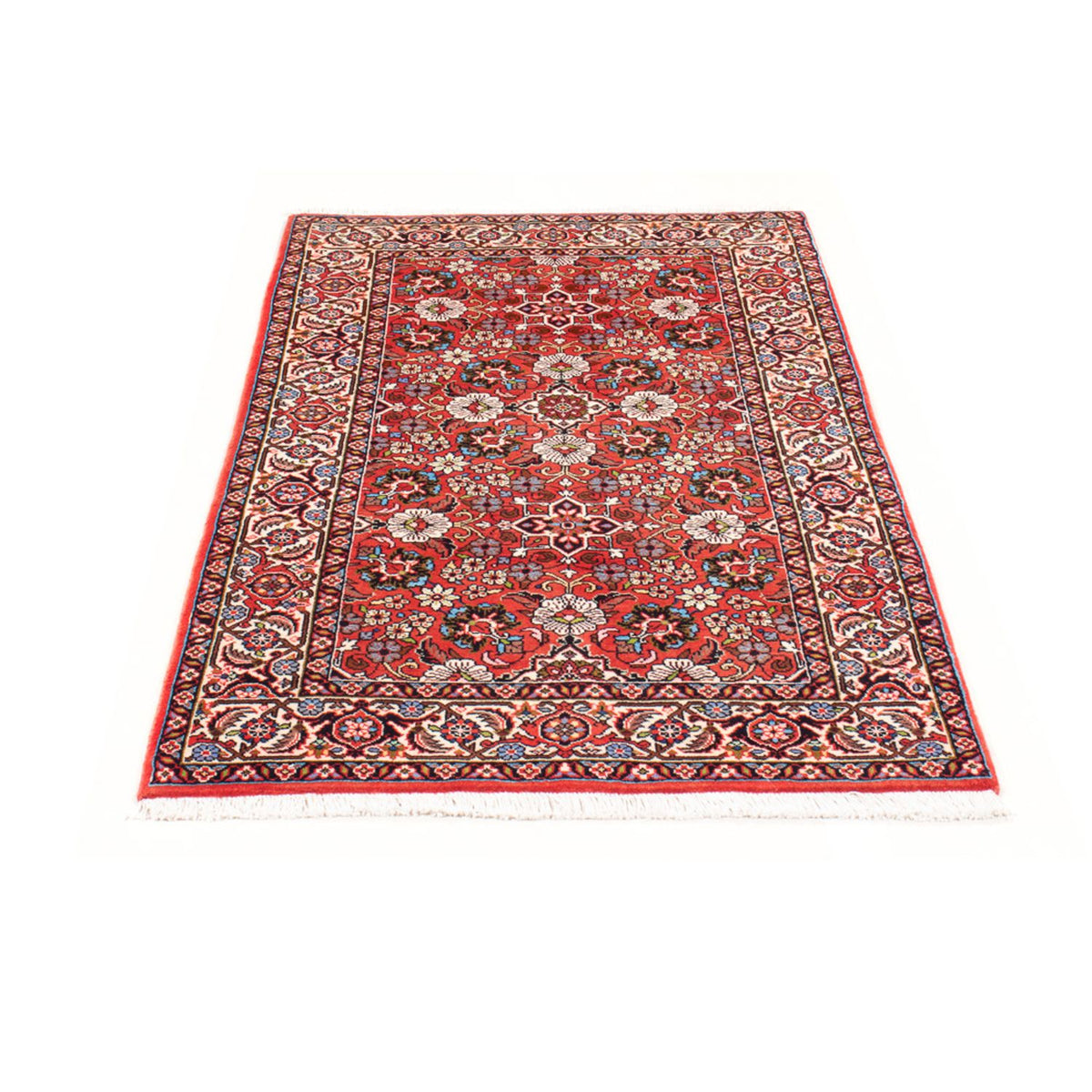 Alfombra persa - Bidjar - 150 x 84 cm - rojo
