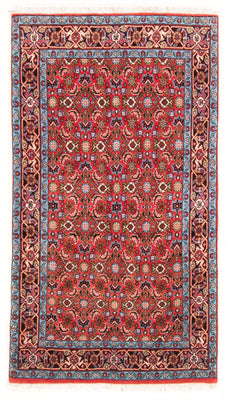 Alfombra persa - Bidjar - 137 x 84 cm - rojo