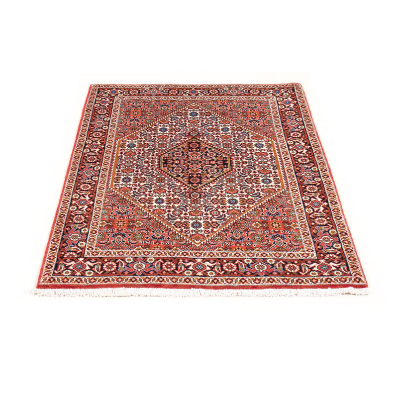 Alfombra persa - Bidjar - 137 x 85 cm - rojo