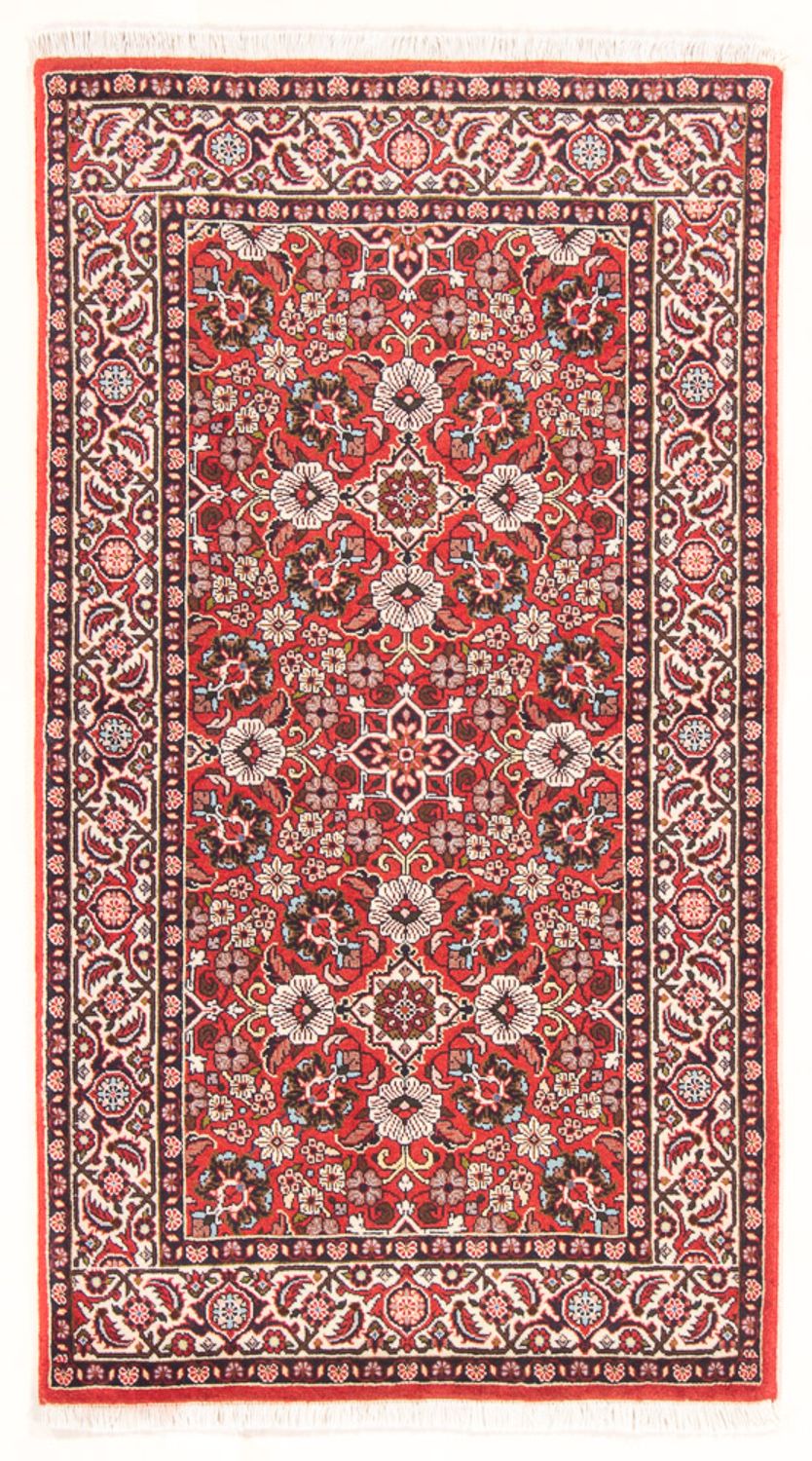 Alfombra persa - Bidjar - 143 x 82 cm - rojo