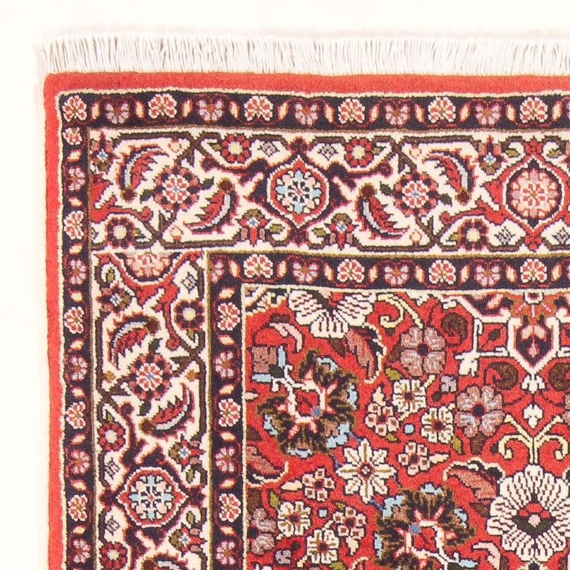Alfombra persa - Bidjar - 143 x 82 cm - rojo