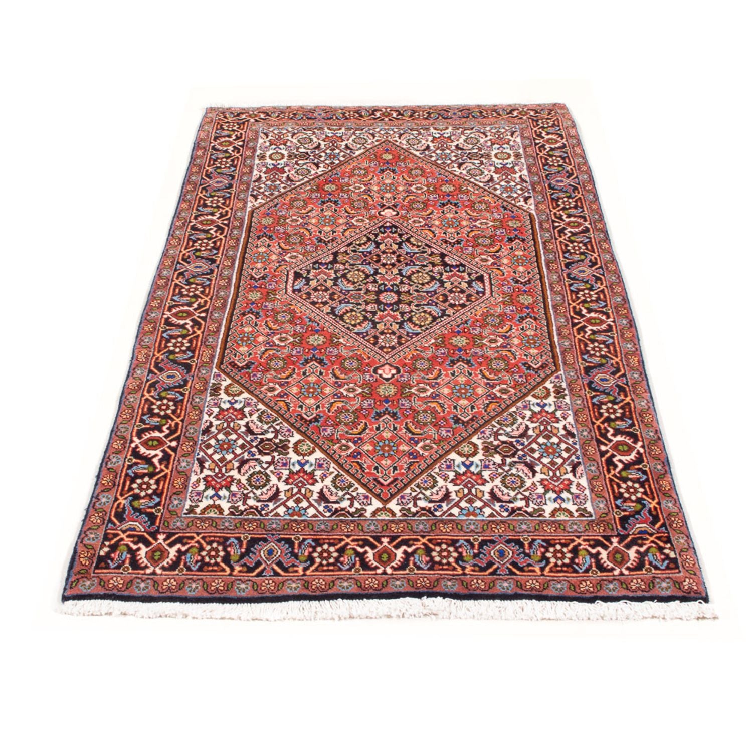 Alfombra persa - Bidjar - 165 x 84 cm - rojo