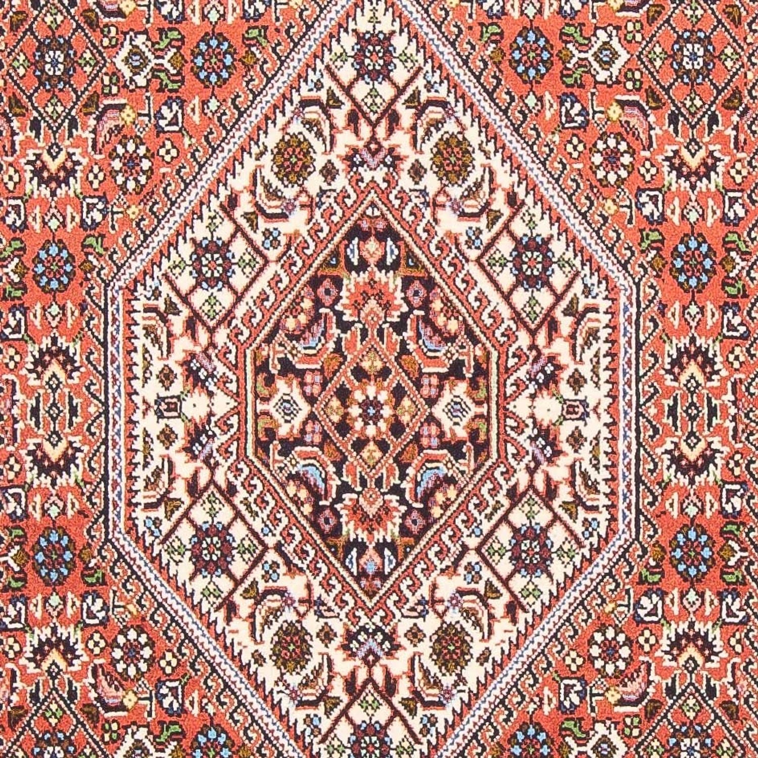 Alfombra persa - Bidjar - 156 x 84 cm - rojo