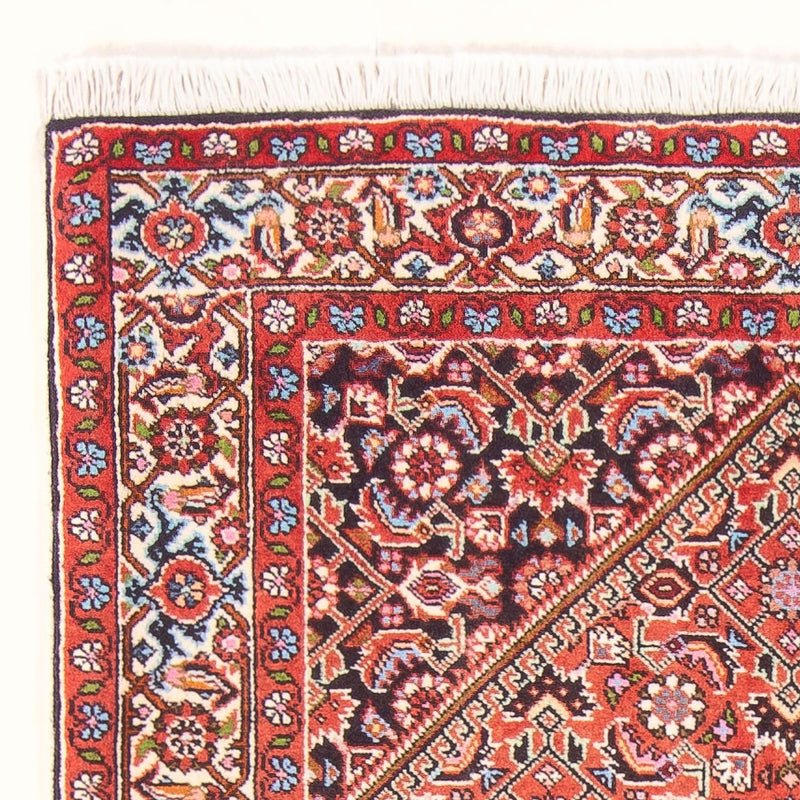 Alfombra persa - Bidjar - 136 x 84 cm - rojo