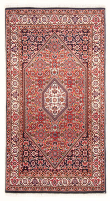 Alfombra persa - Bidjar - 150 x 84 cm - rojo