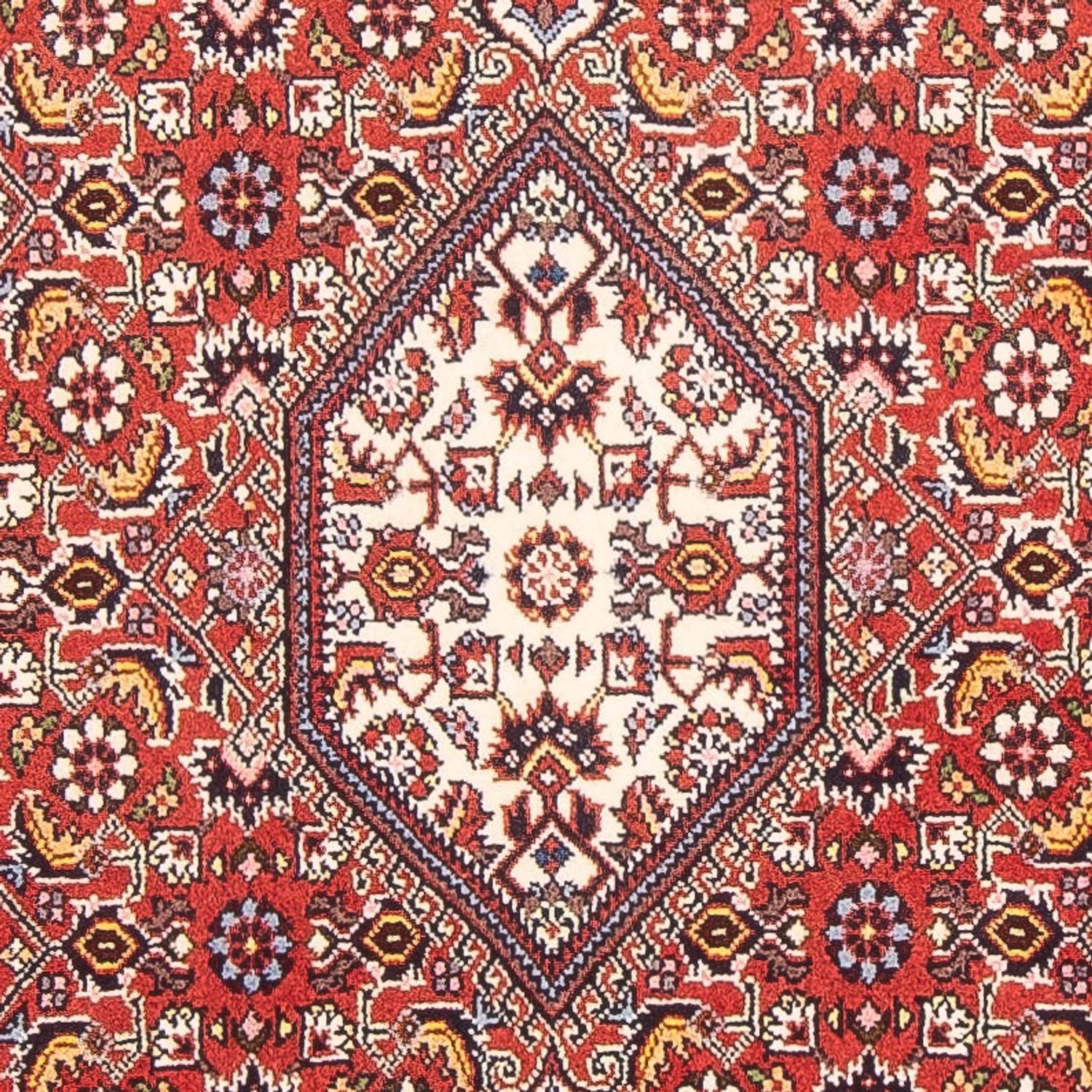Alfombra persa - Bidjar - 150 x 84 cm - rojo