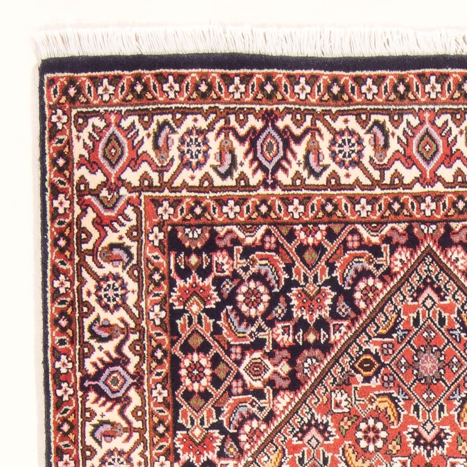 Alfombra persa - Bidjar - 150 x 84 cm - rojo