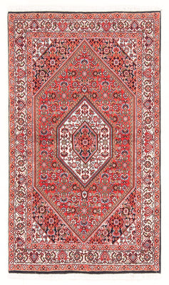 Alfombra persa - Bidjar - 138 x 83 cm - rojo