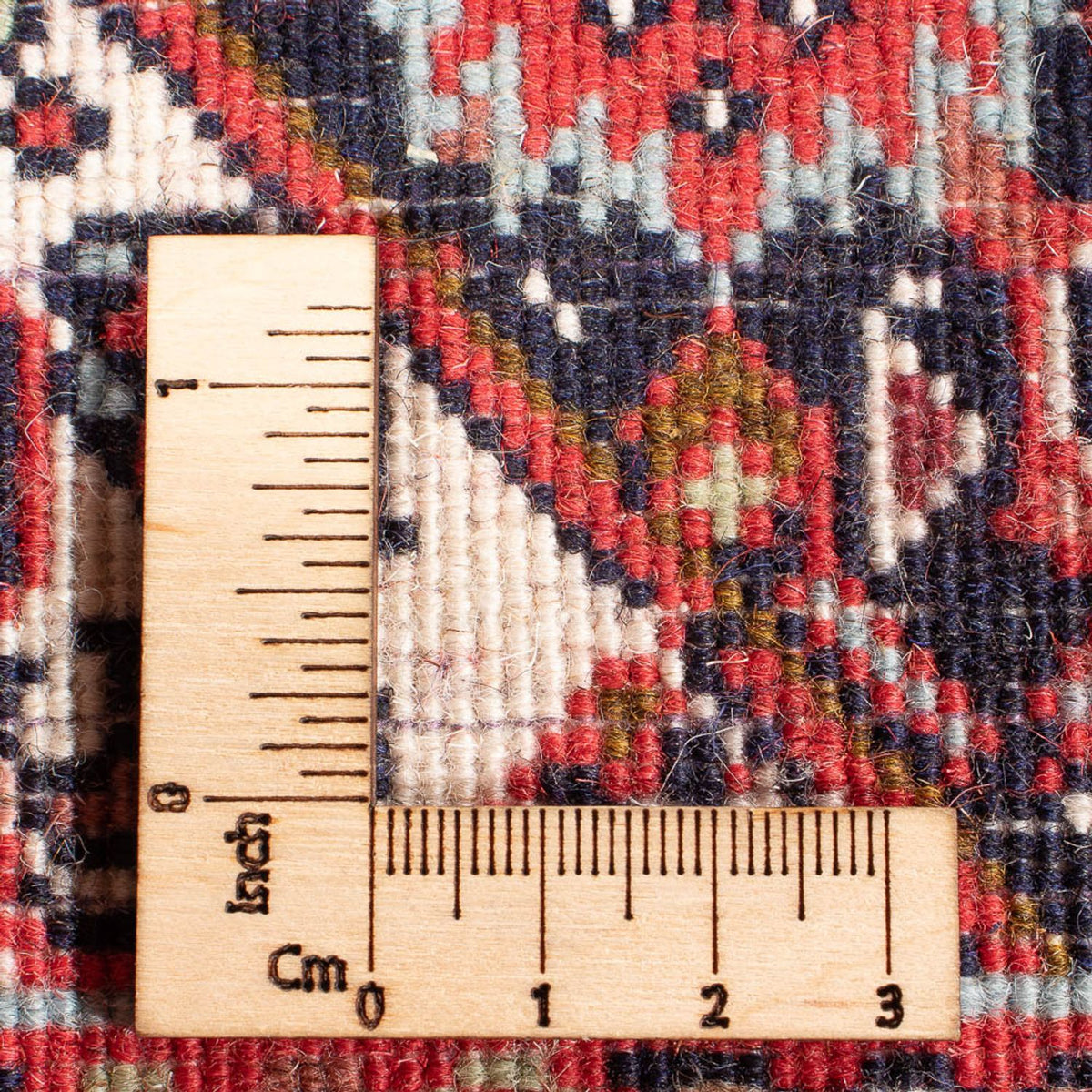 Alfombra persa - Bidjar - 138 x 83 cm - rojo