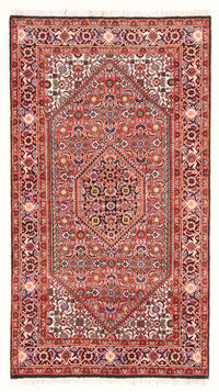 Alfombra persa - Bidjar - 142 x 82 cm - rojo