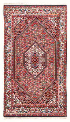 Alfombra persa - Bidjar - 145 x 84 cm - rojo