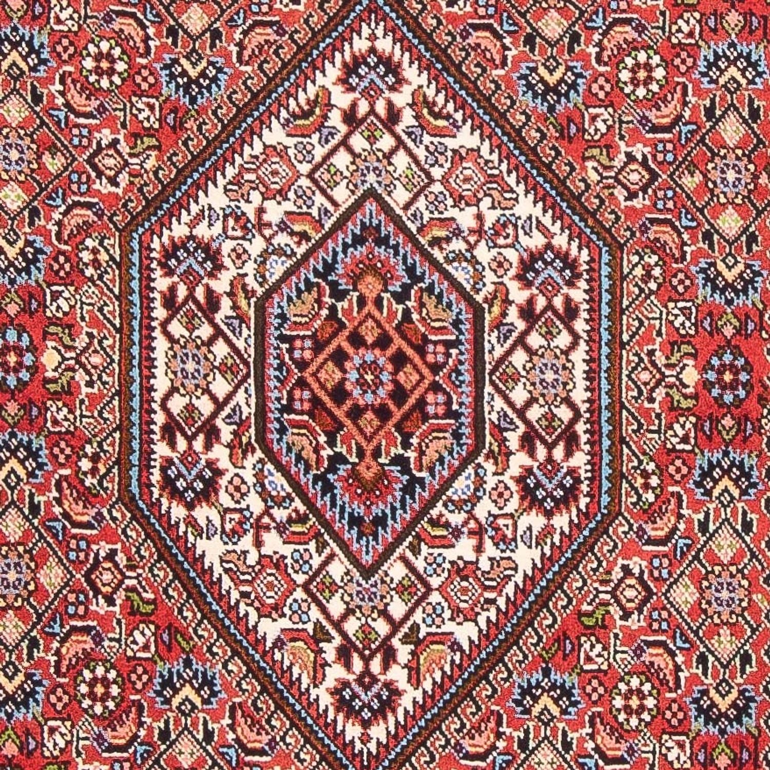 Alfombra persa - Bidjar - 145 x 84 cm - rojo