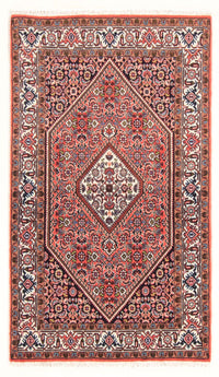 Alfombra persa - Bidjar - 140 x 82 cm - rojo