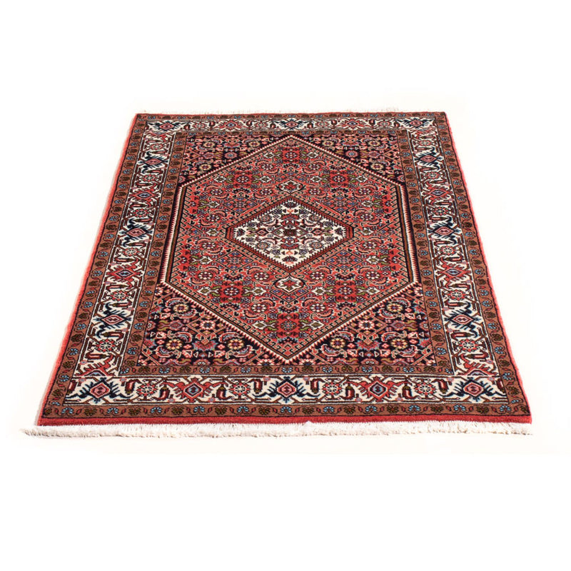 Alfombra persa - Bidjar - 140 x 82 cm - rojo