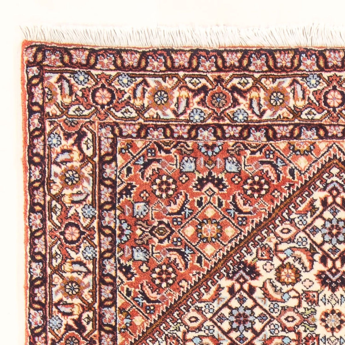 Alfombra persa - Bidjar - 141 x 83 cm - beige