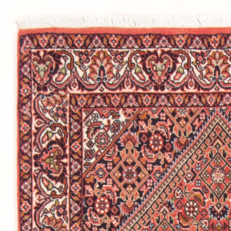 Alfombra persa - Bidjar - 132 x 84 cm - rojo