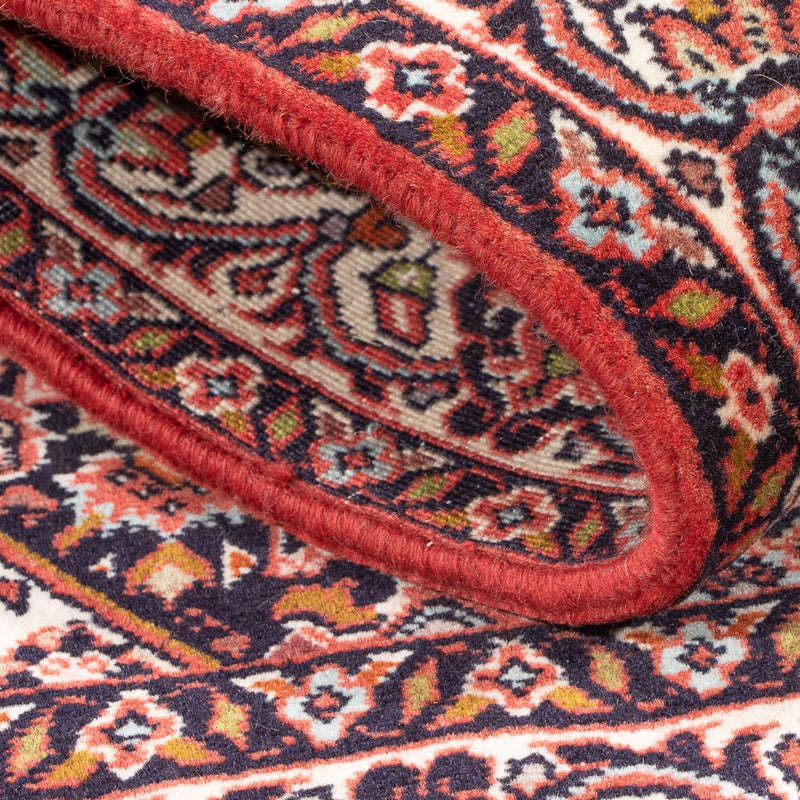 Alfombra persa - Bidjar - 132 x 84 cm - rojo