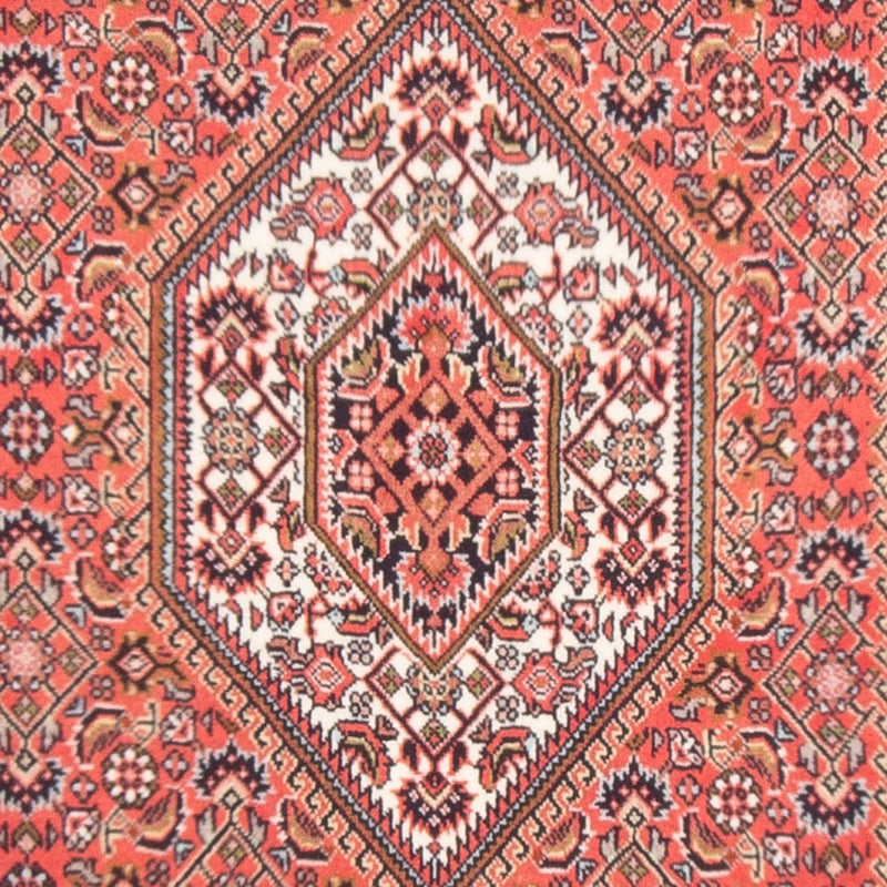 Alfombra persa - Bidjar - 133 x 84 cm - rojo