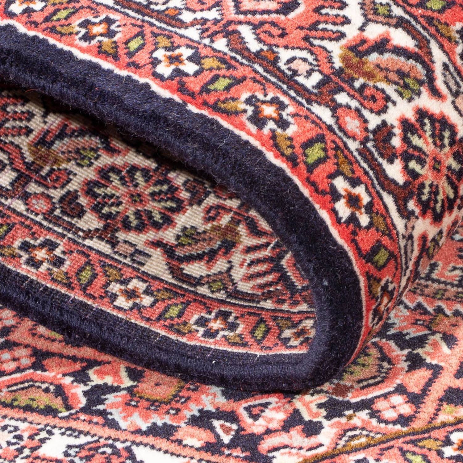 Alfombra persa - Bidjar - 133 x 84 cm - rojo