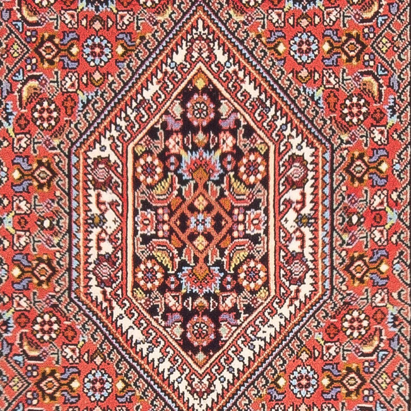 Alfombra persa - Bidjar - 147 x 82 cm - rojo