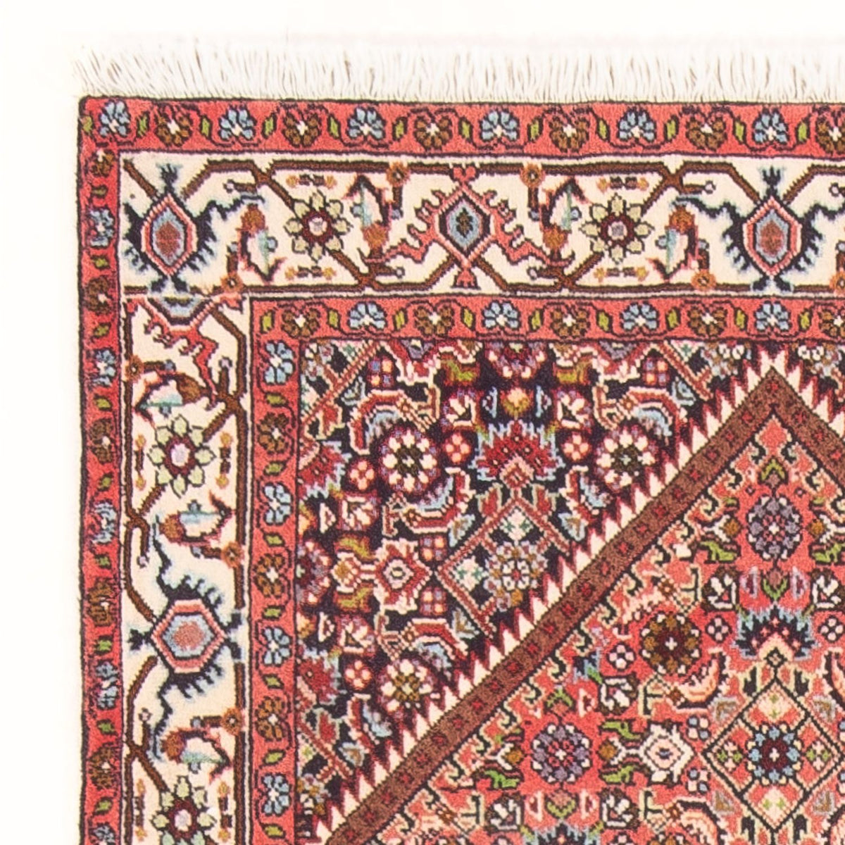 Bidjar - Bukan Alfombra 95x140cm - Alfombra persa - rojo