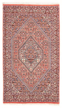 Alfombra persa - Bidjar - 140 x 87 cm - rojo