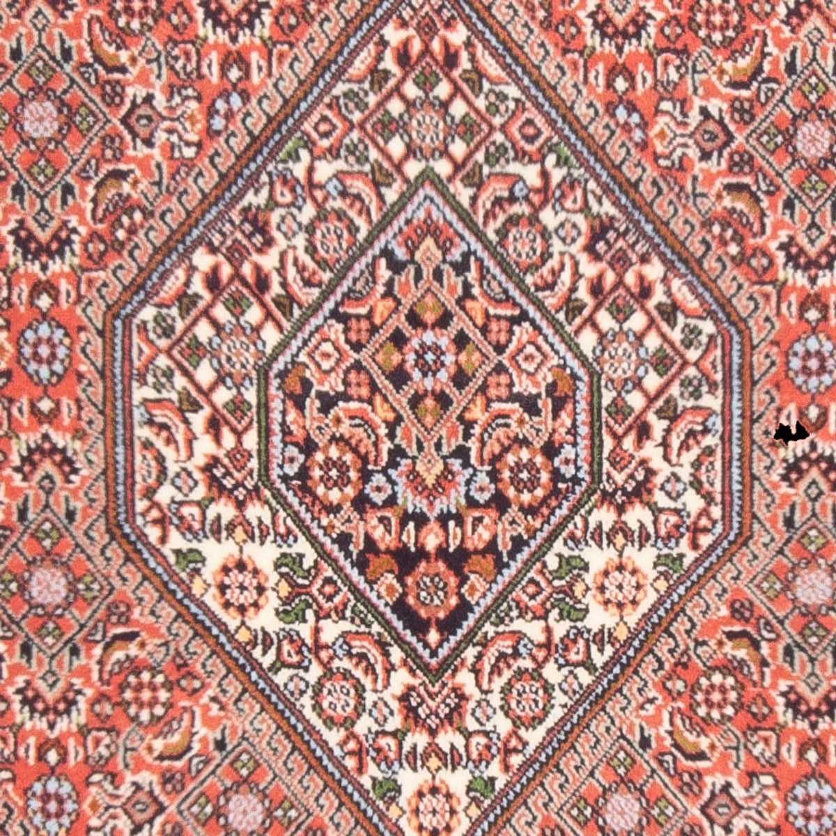 Alfombra persa - Bidjar - 140 x 87 cm - rojo