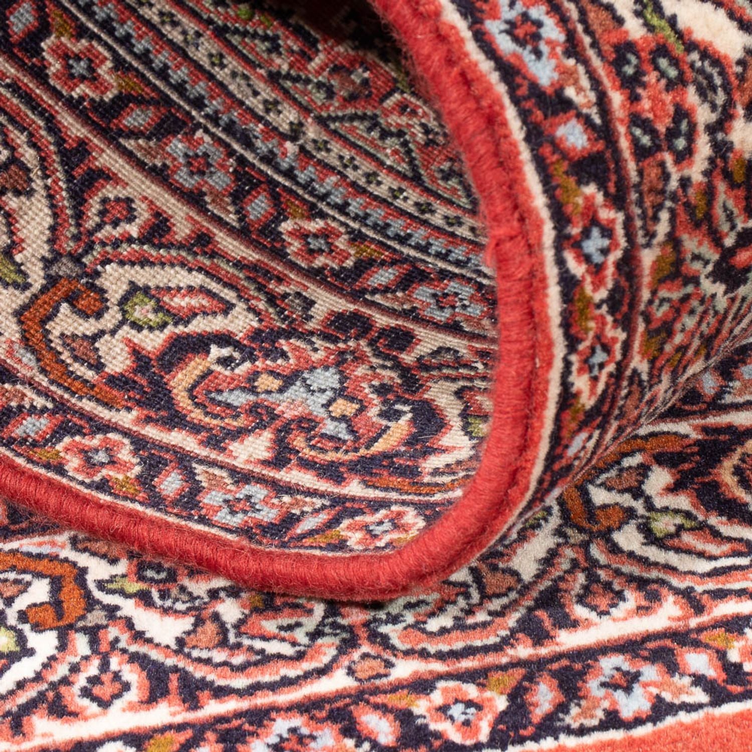 Alfombra persa - Bidjar - 140 x 87 cm - rojo