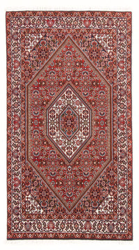 Alfombra persa - Bidjar - 141 x 82 cm - rojo