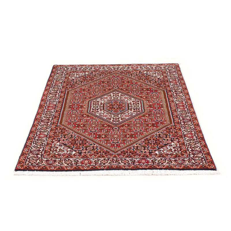 Alfombra persa - Bidjar - 141 x 82 cm - rojo