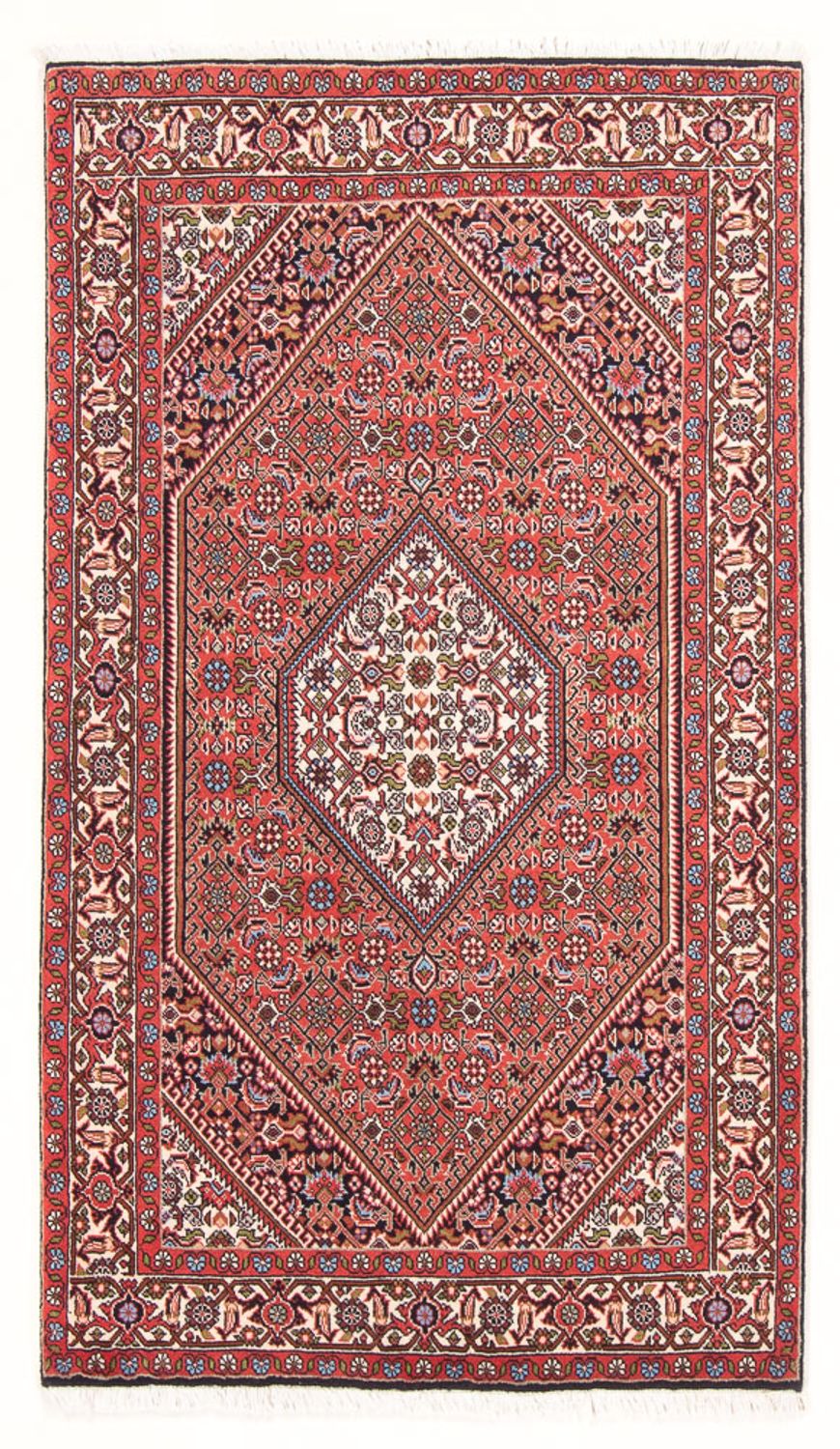 Alfombra persa - Bidjar - 142 x 84 cm - rojo
