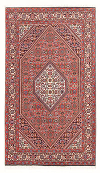 Alfombra persa - Bidjar - 142 x 84 cm - rojo