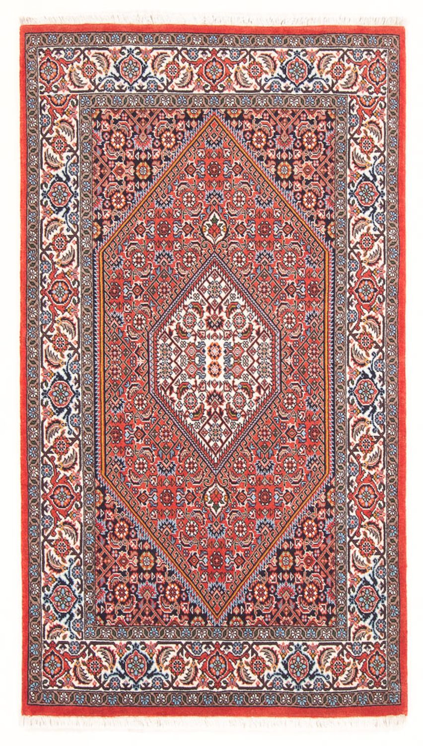 Alfombra persa - Bidjar - 145 x 84 cm - rojo
