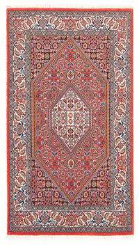 Alfombra persa - Bidjar - 145 x 84 cm - rojo