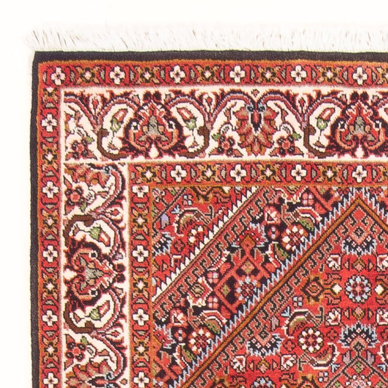 Alfombra persa - Bidjar - 144 x 82 cm - rojo