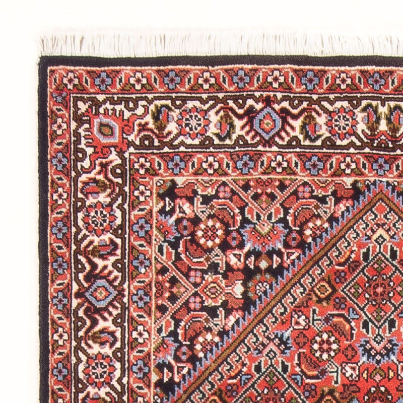 Alfombra persa - Bidjar - 142 x 80 cm - rojo