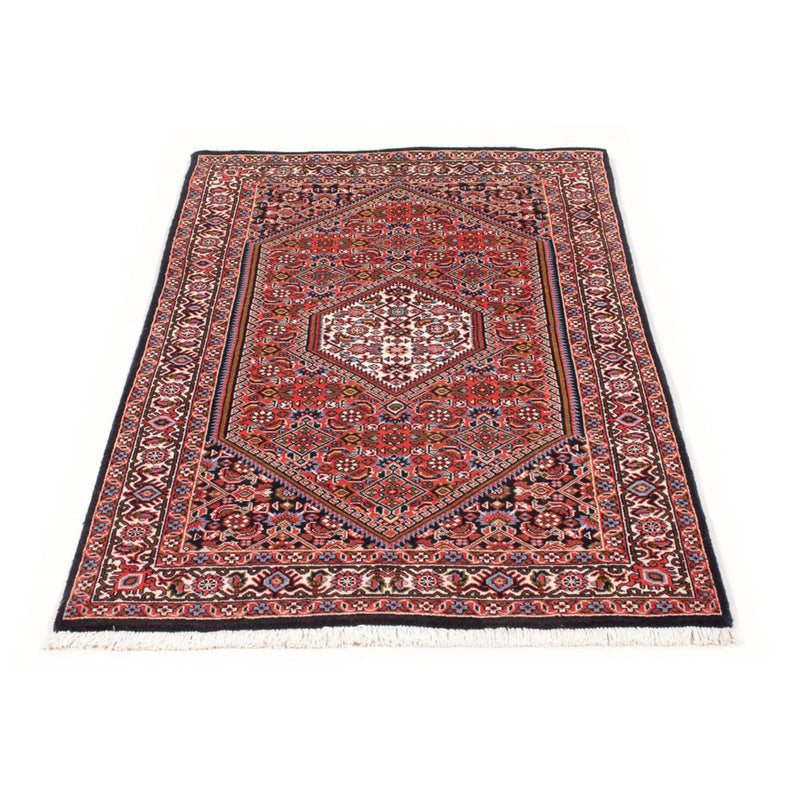 Alfombra persa - Bidjar - 142 x 80 cm - rojo