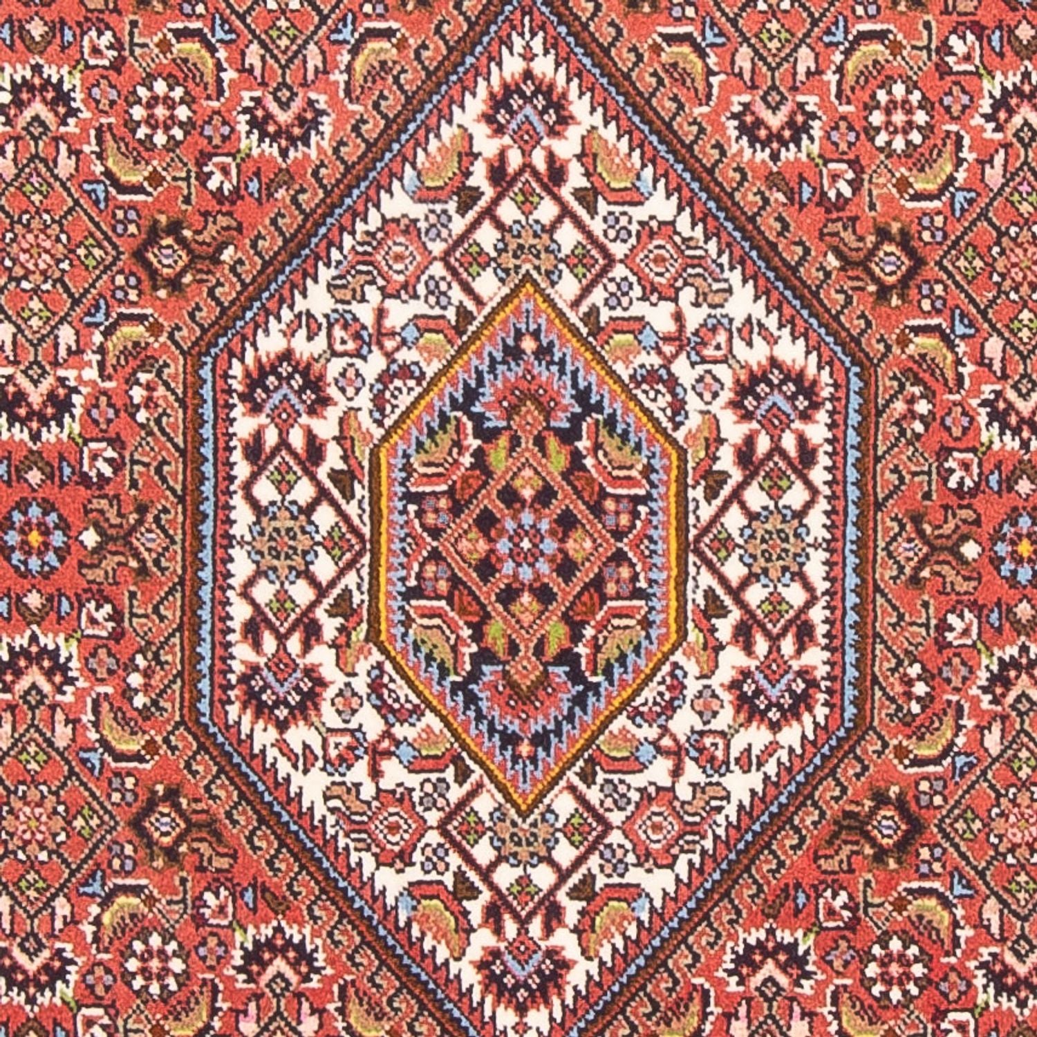 Alfombra persa - Bidjar - 148 x 88 cm - rojo